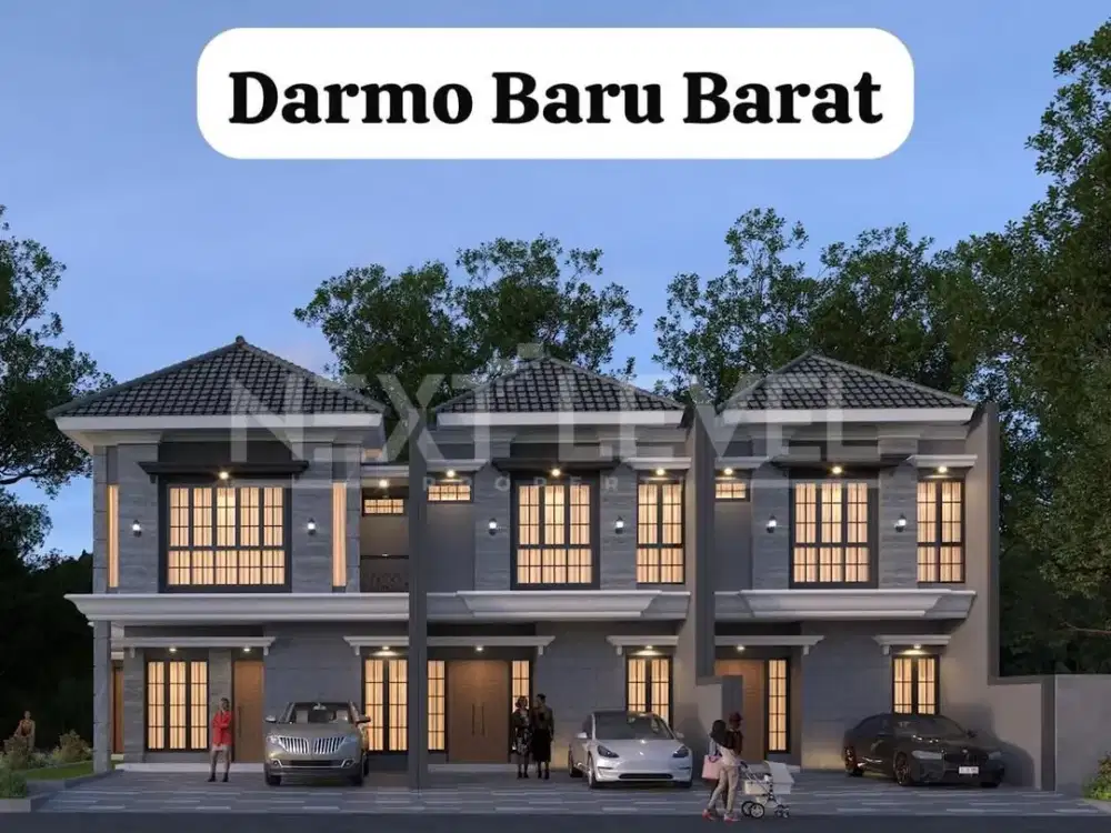 Dijual Rumah Baru di Darmo Permai