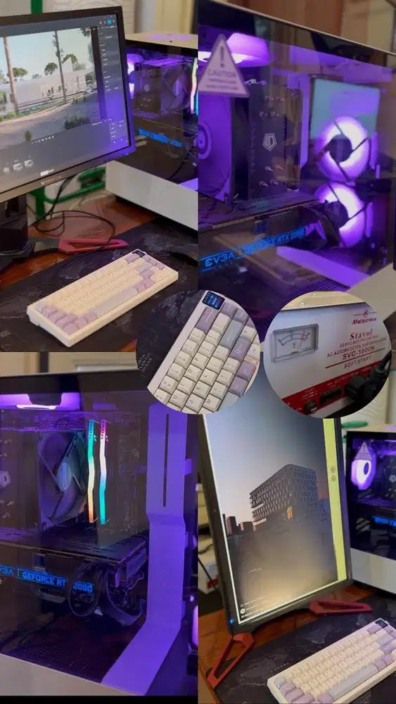 DIJUAL PC RAKIT GAMING DESIGNER