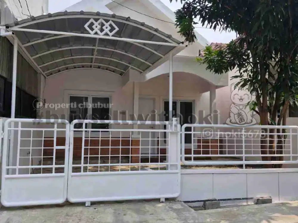 (DIJUAL RUMAH 1Lt SIAP HUNI LIMUS PRATAMA CILEUNGSI) DEKAT KE KOTA WISATA CIBUBUR, Jakarta Timur,Kab Bogor, Jakarta Selatan, Jakarta Pusat, Jakarta Utara,Bogor, Bekasi,  Kab Bekasi,Tebet,Cilandak,Jagakarsa,Pancoran,Kebayoran baru