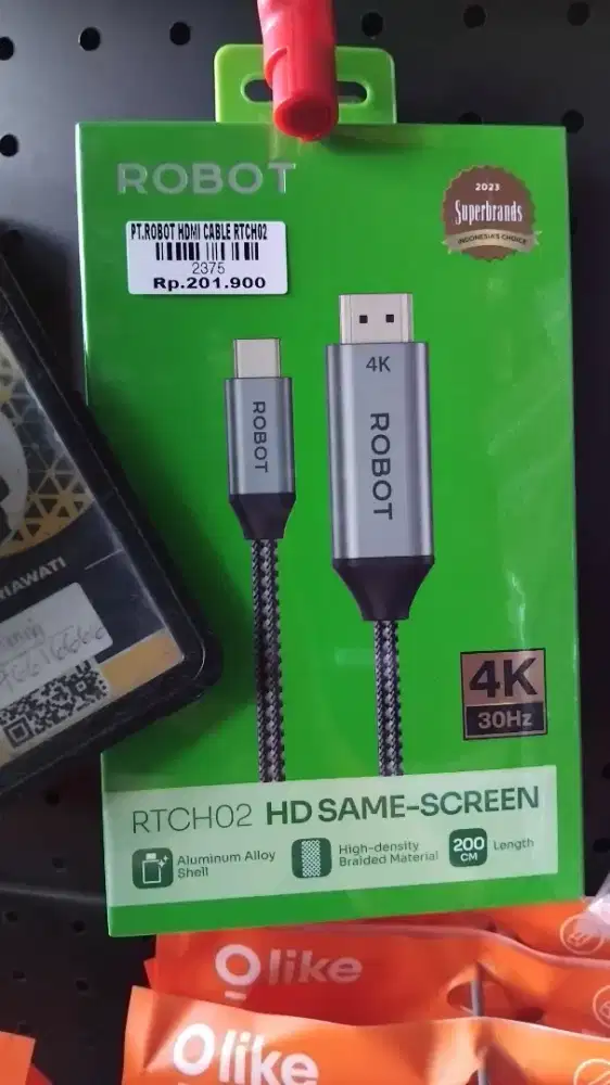 ROBOT HDMI CABLE RTCH02 | ATLANTIS DAHSYAT