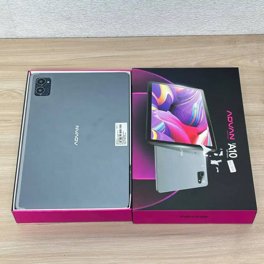 Advan TAB A10 RAM 4GB/64GB FULLSET | WIFI ONLY 1 Jutaan