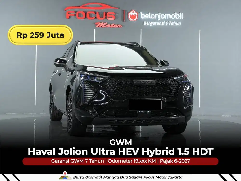 [ GARANSI 5THN ] GWM Haval Jolion Ultra HEV Hybrid 1.5 2024/2025/2026