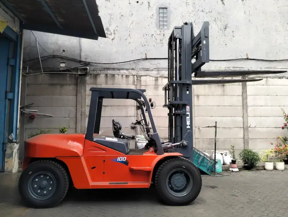 Forklift Diesel HELI 10 Ton Lifting 3 Meter Promo