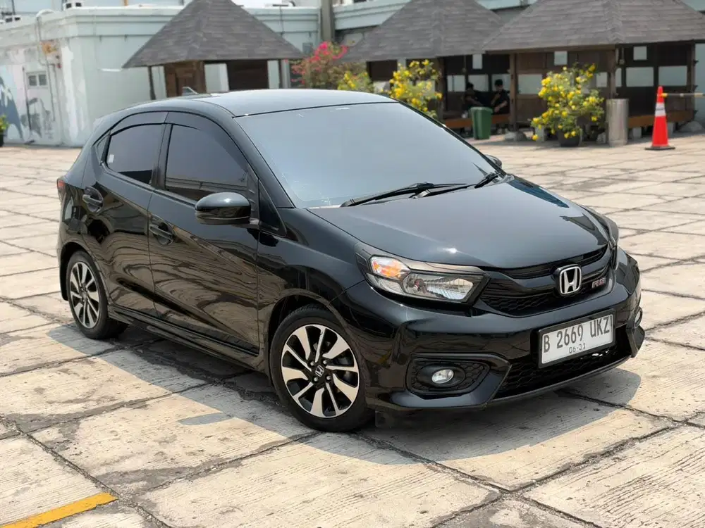 ‼️dp10‼️km low Honda Brio RS cvt At Hitam 2019 2020 2018