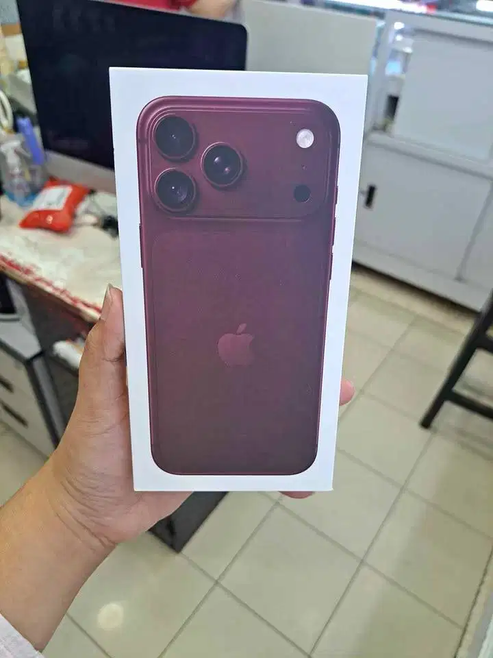 IPhone 18 Pro Max 1TB Burgundy New Segel Garansi IBox