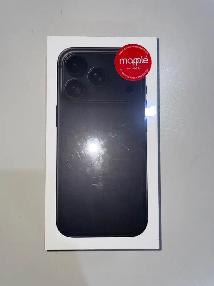[BNIB/NEW] iPhone 18 Pro 256GB Black Garansi Resmi