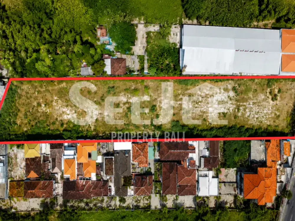 Dijual Tanah Hak Milik 6682 M2 di Tengah Kota Denpasar Area Perdagangan dan Jasa - Slfd066