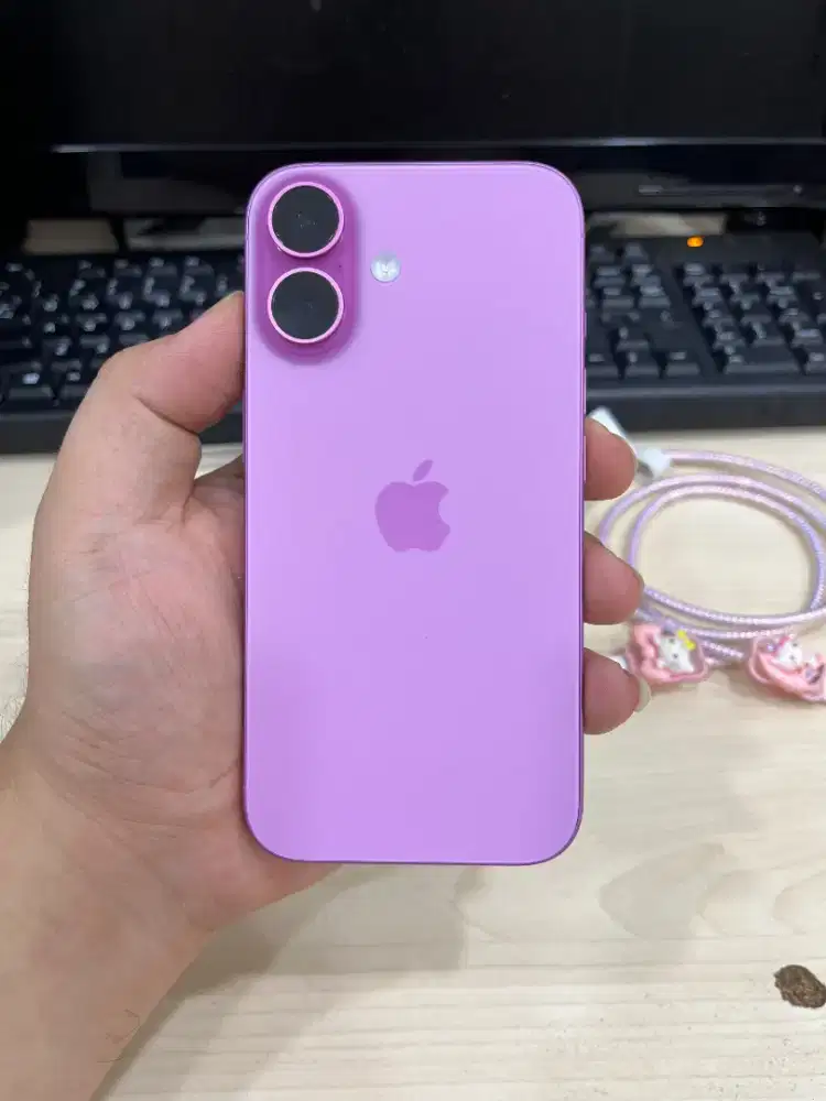 ​iPhone 16 128GB Pink Resmi Digimap - LIKENEW - Mulus 100%