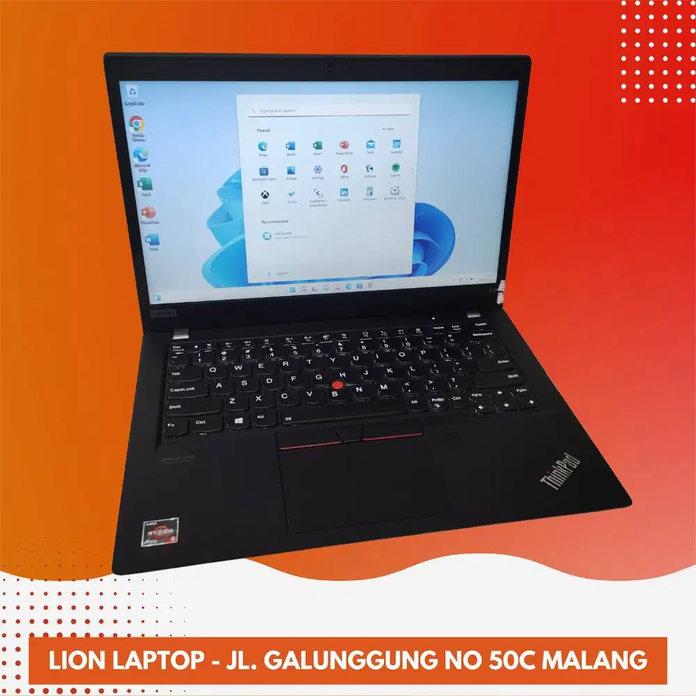 RAM 32GB AMD Ryzen 5 PRO-4650U Lenovo Thinkpad X13 SSD 256GB [21|10]