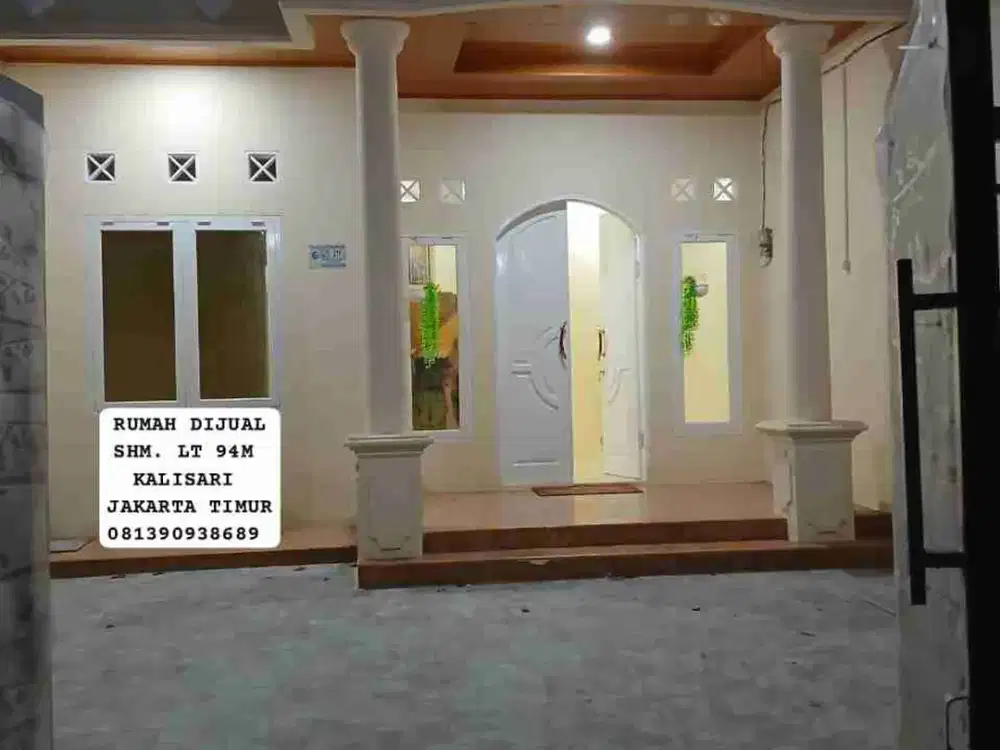 JUAL RUMAH DI KALISARI JAKARTA TIMUR