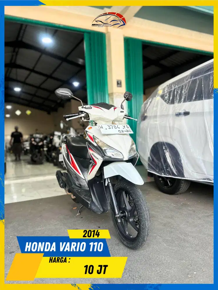 HONDA VARIO 110 2014 PLAT W GASSKEUN MASZEHH HIKMAH MOTOR KEPUH MALANG