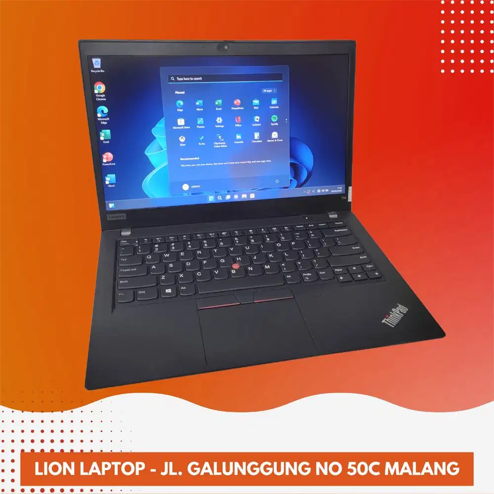 RAM 16GB Core i5 Gen 10 SSD 256GB Lenovo Thinkpad T14 gen 1 [21|10]