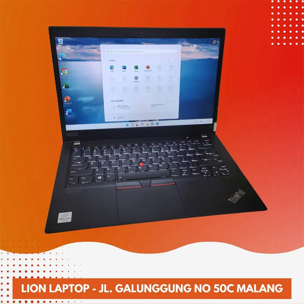 RAM 16GB Slim Core i5 Gen 10 Lenovo Thinkpad T14s [21|10]