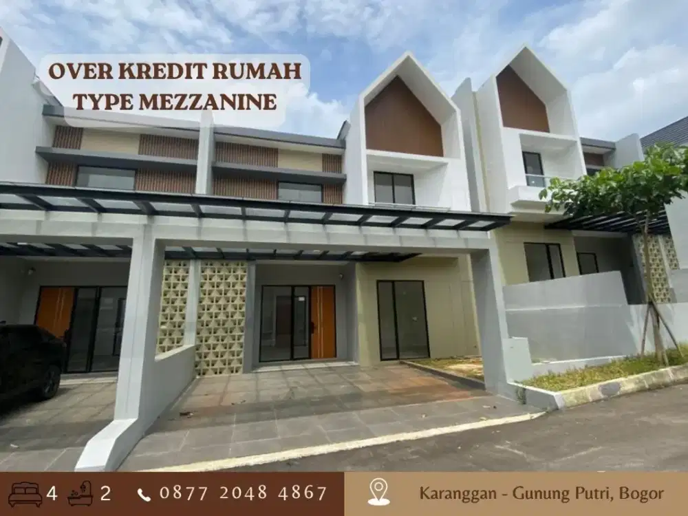 Rumah 2LT OVER KREDIT Type Mezzanine Varana Golf Estate dkt Tol Kranggan