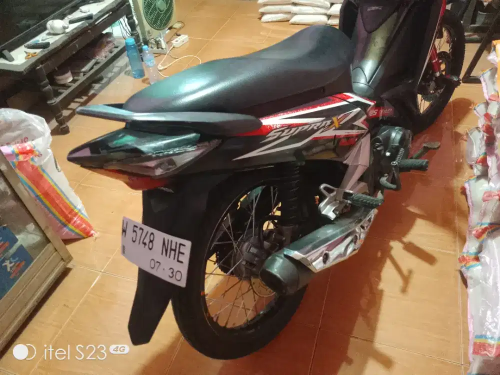 Supra X 125 fi th 2014,Lgkp hidup,pajak off 1x