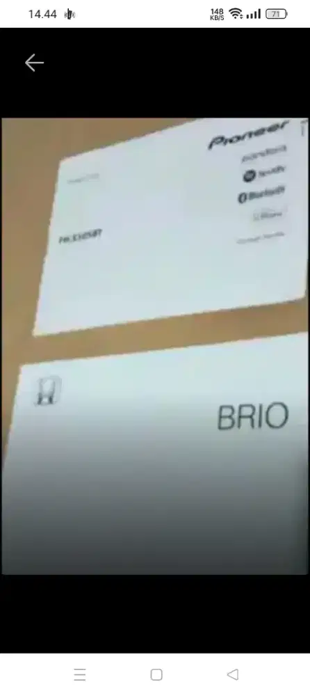 Manual book brio satya, dan  pioner book