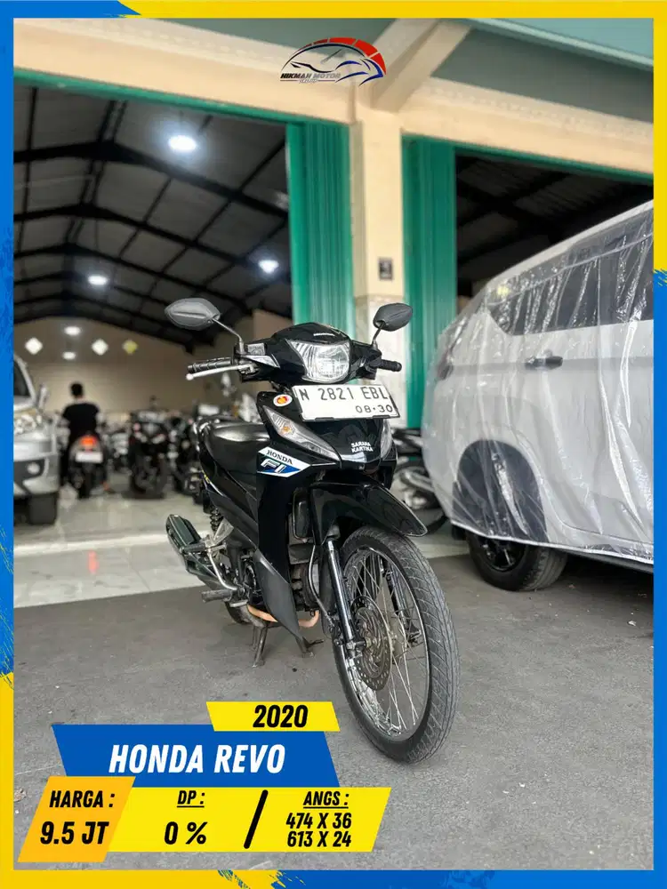HONDA REVO 2020 MURAH CIAMIK MASZEEHH HIKMAH MOTOR KEPUH MALANG