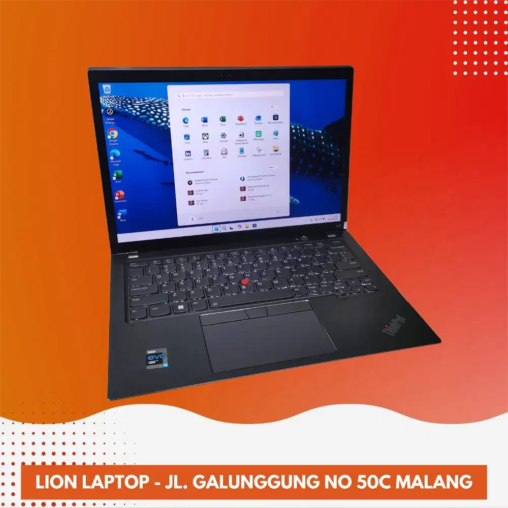 RAM 16GB i5 Gen 11 Body Auminium Lenovo Thinkpad X13 [21|10]
