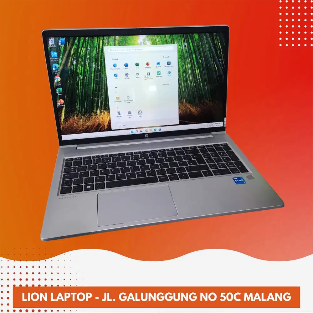 i5 Gen 11 Layar 15inch 8/256 HP Probook 450 G8 [21|10]
