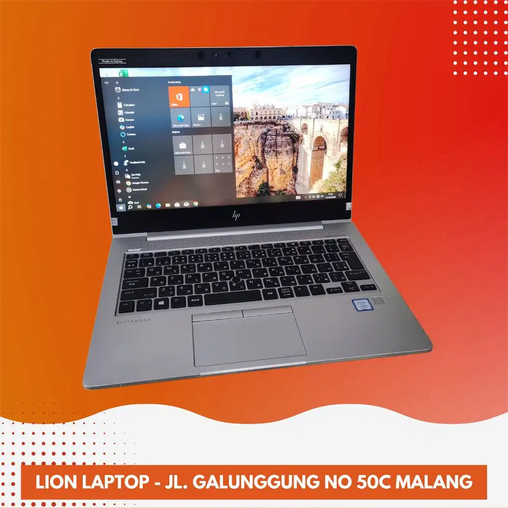 Body Alumunium Core i5 8/256 HP Elitebook 830 G5 [21|10]