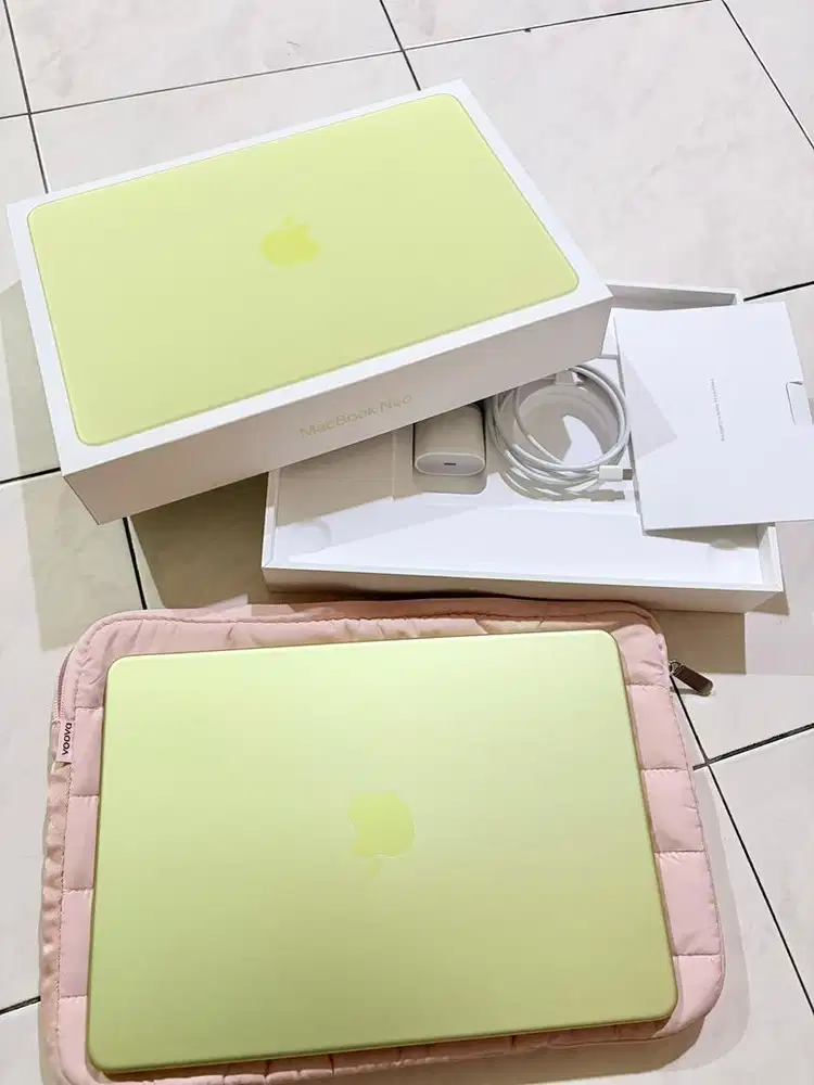 macbook neo 8/256 warna citrus 11 hari pemakaian