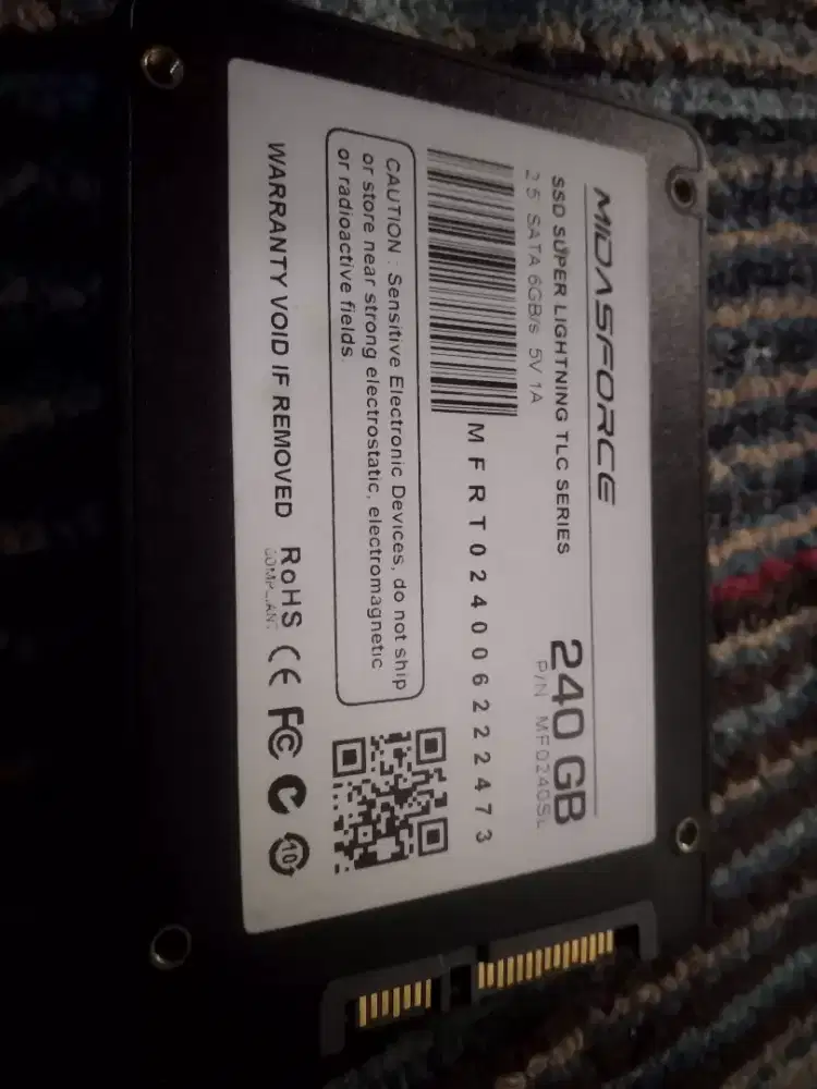 SSD Midasforce 240gb Health 100/91