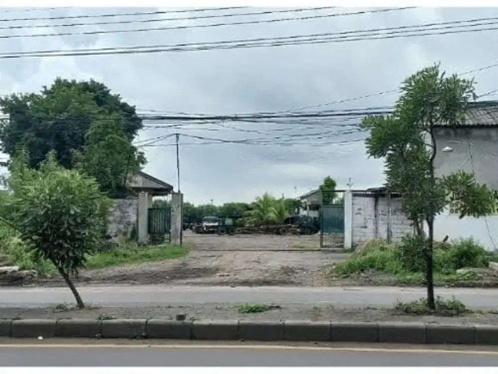 Dijual tanah strategis di Tambak Oso Wilangun dekat akses tol Romo kalisari , Surabaya Barat