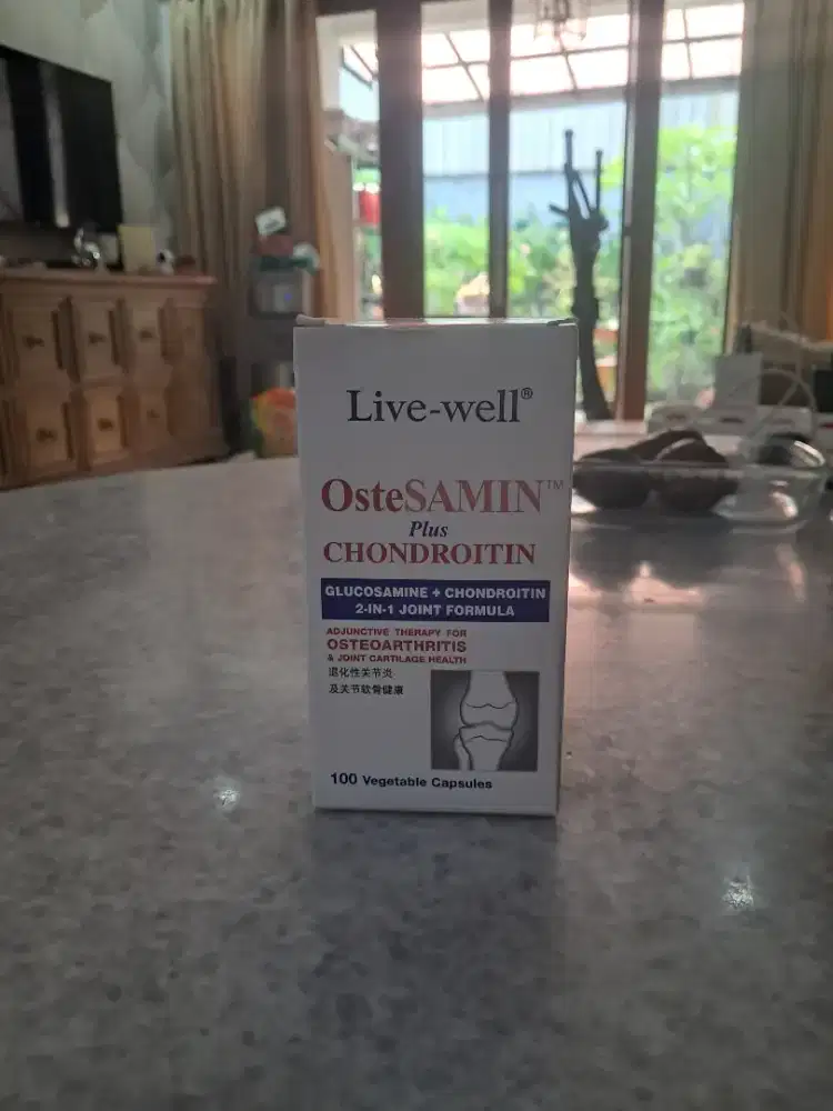 Obat Live-Well OsteSamin Plus Chondroitin 100 Capsules/kotak