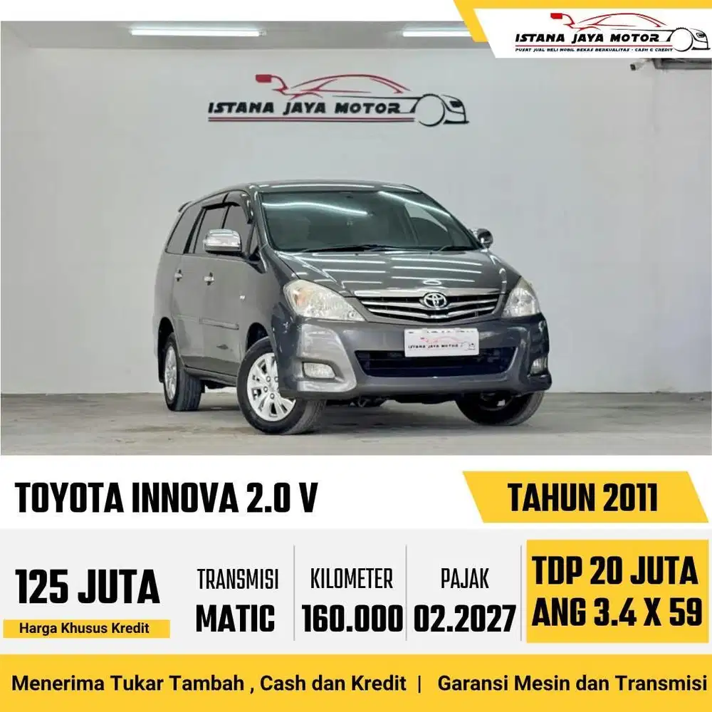 Toyota Kijang Innova V 2.0 Automatic 2011 Abu