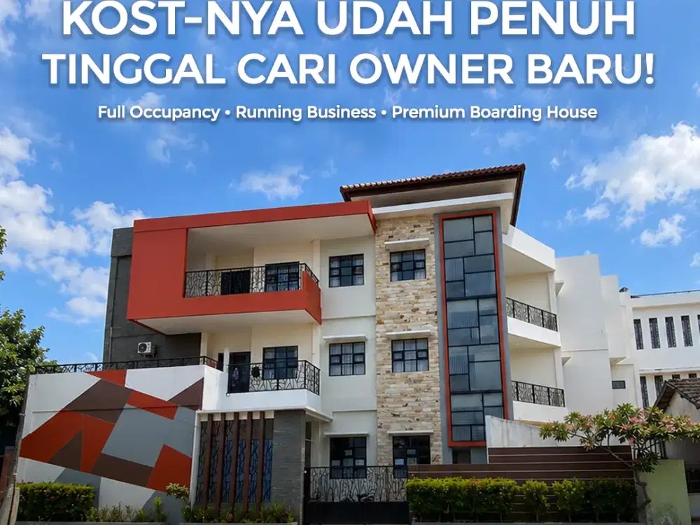 Rumah Kos Aktif full dekat UB dan SMA St Yusuf di Borobudur Malang
