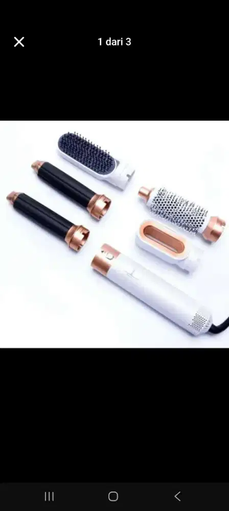 Catok rambut expert airwrap 5 in 1.auto vakum