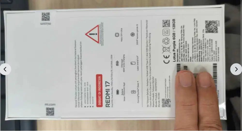 REDMI 17 6/128 LOTUS PURPLE