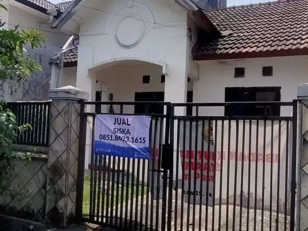 Dijual Rumah Griya Permata Gedangan Dekat Bandara Juanda