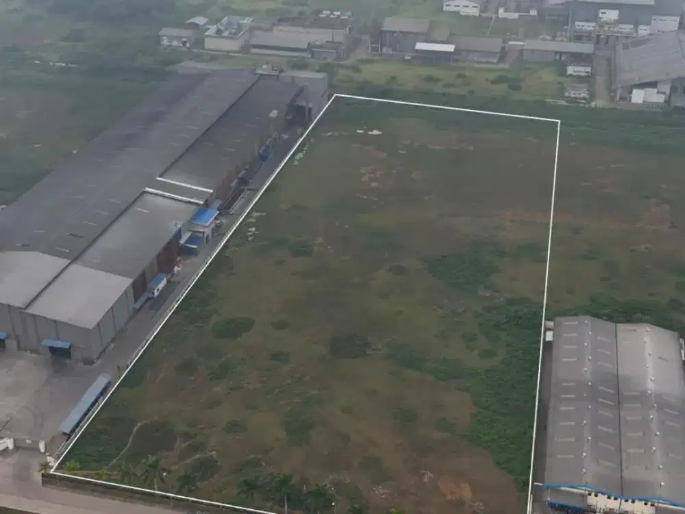 Dijual Tanah Industri Strategis di Kawasan Industri Modern Cikande
