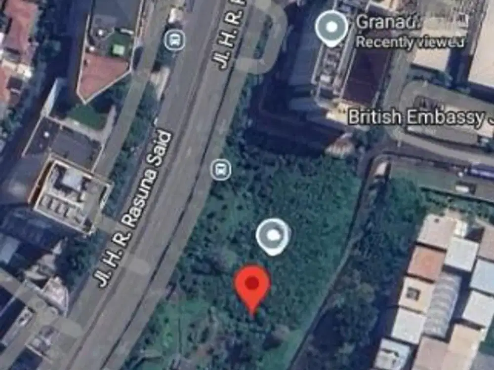 Tanah Exclusive SHGB di Jalan Rasun Said Kuningan Timur Jaksel