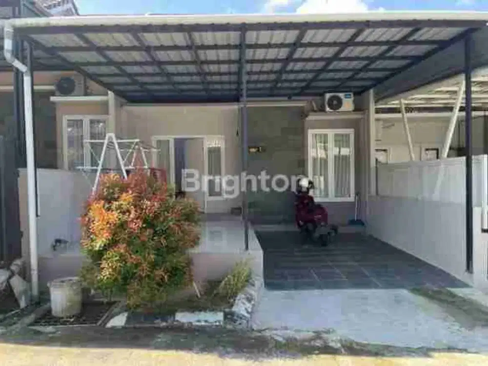 DIJUAL RUMAH MINIMALIS SIAP HUNI FULLFURNISH LOKASI PESONA KHATULISTIWA HARGA NEGO