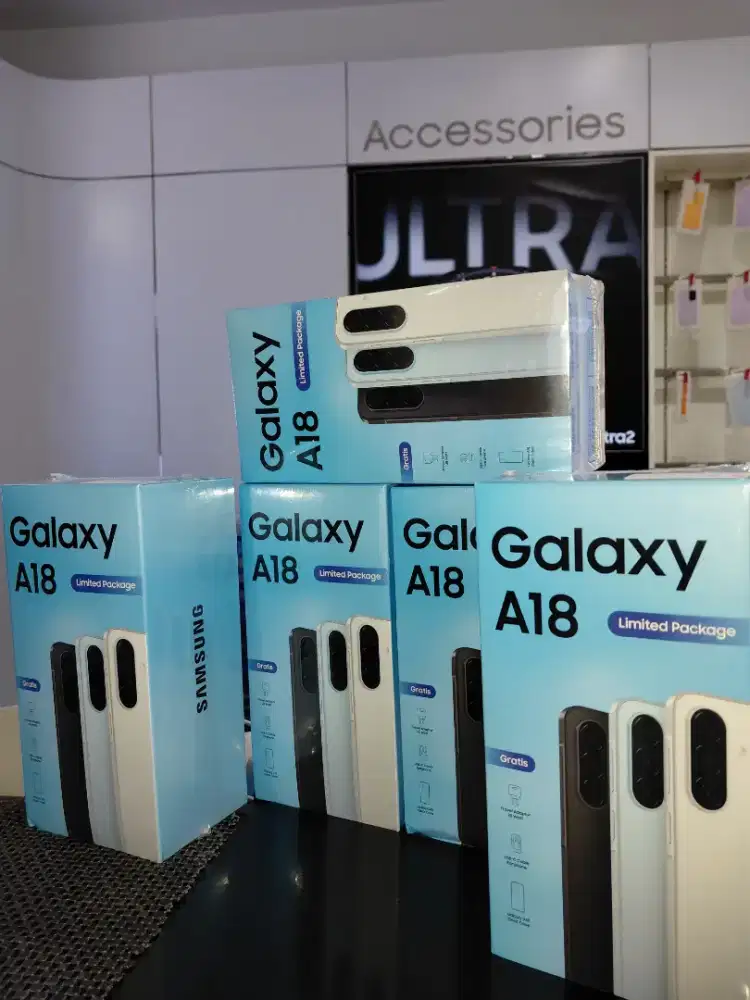 NEW‼️SAMSUNG GALAXY A18 4G 8/128GB, GARANSI 12 BULAN SEIN