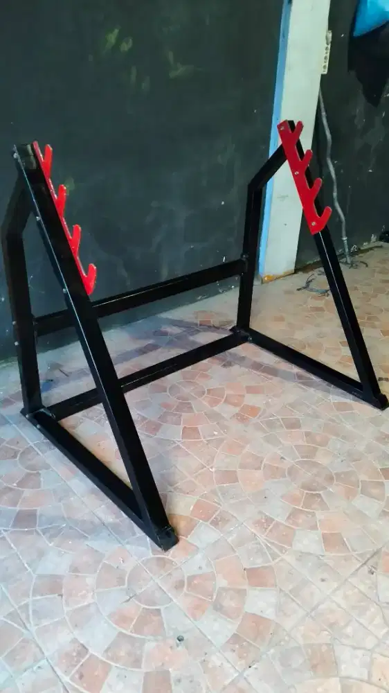Rack barbell. Alat olahraga