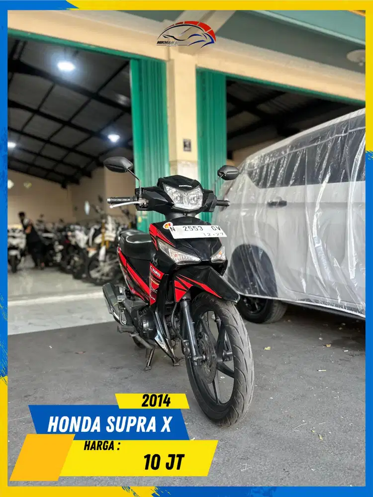 HONDA SUPRA X 2014 NEGO TIPIS BOLOH HIKMAH MOTOR KEPUH MALANG