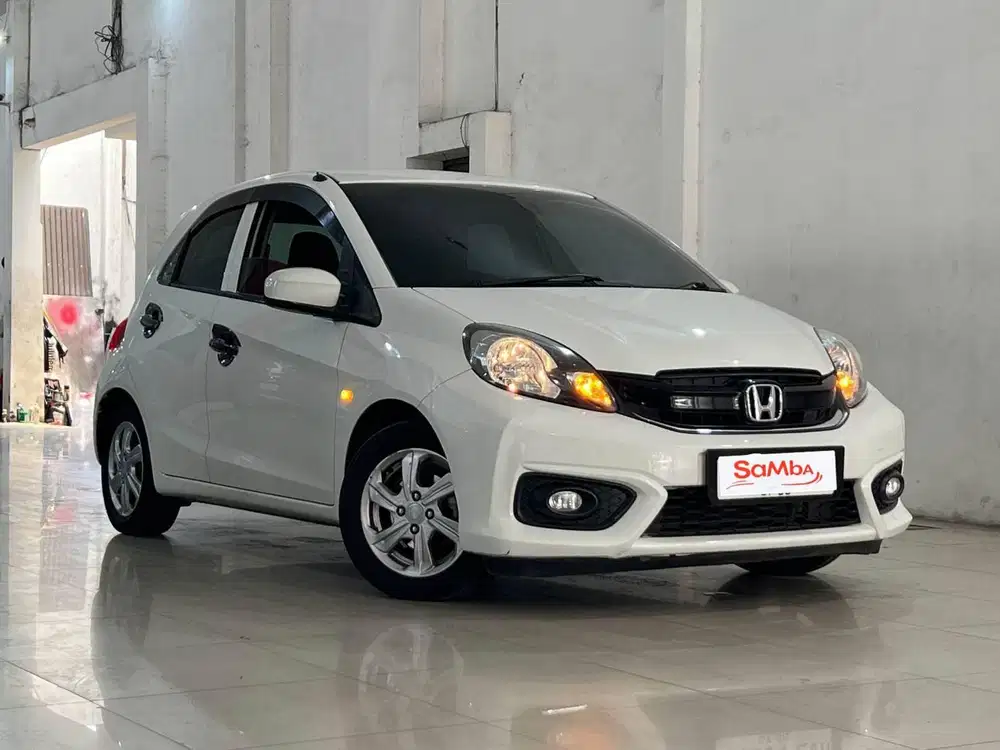 MOBIL FULL ORIGINAL !! KM LOW 91RB !! HONDA BRIO E SATYA 1.2 CVT 2018