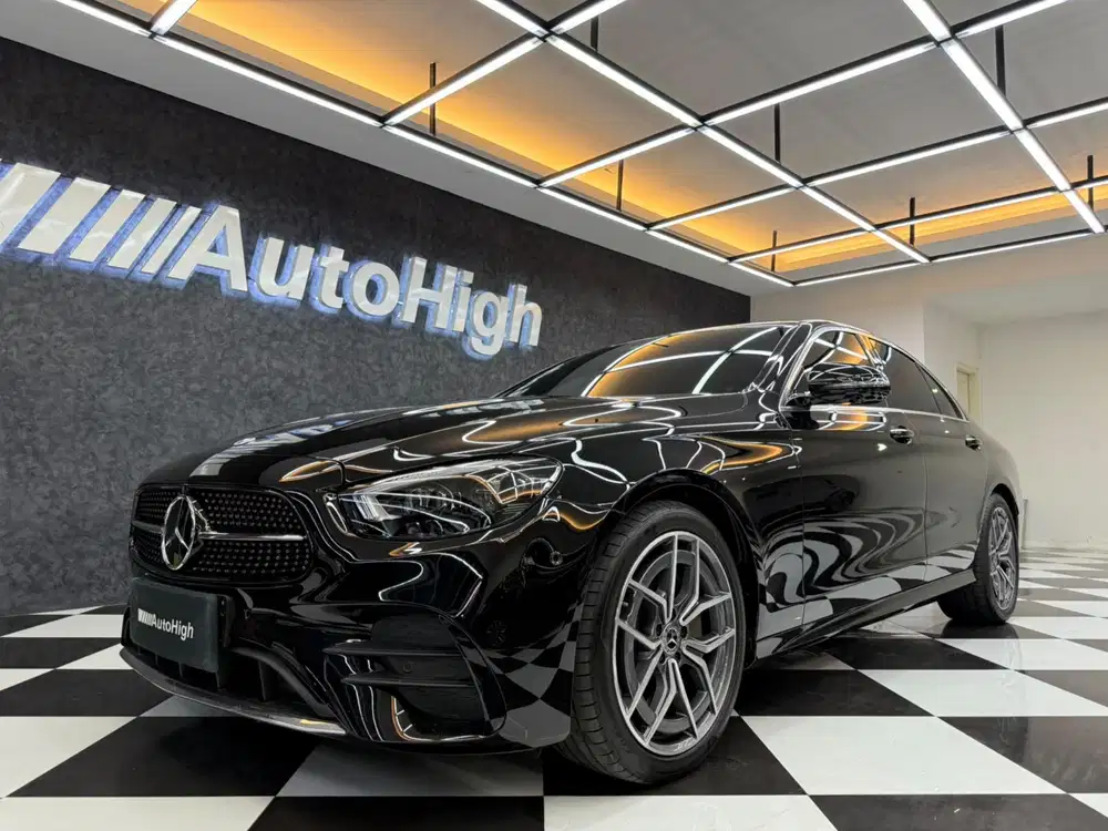 DP10% [Km3.000] E300 AMG 2023 Black Reg 2024 #AUTOHIGH