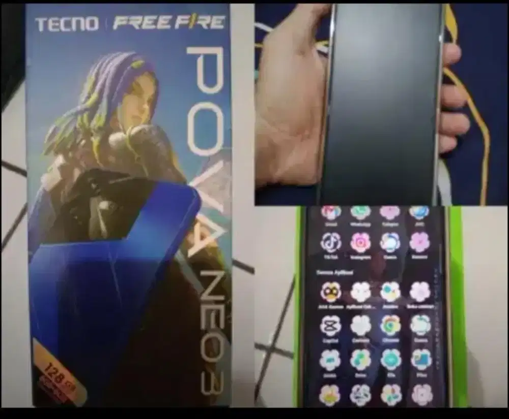 Dijual cepat Tecno pova Neo 3 ram 8+8 / 128 gb
