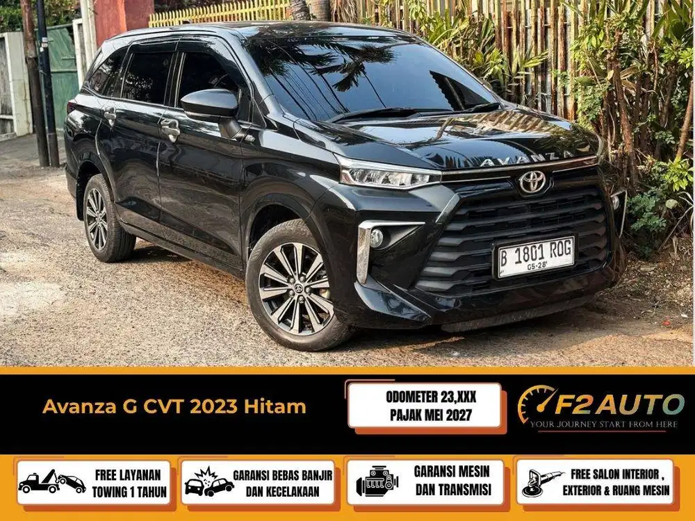 Avanza G AT 2023 Hitam
