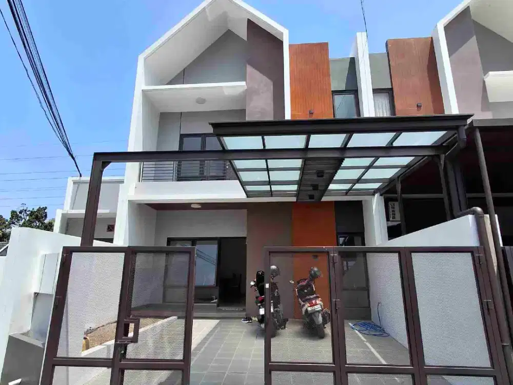dijual rumah baru di margahayu metro akses jalan lega