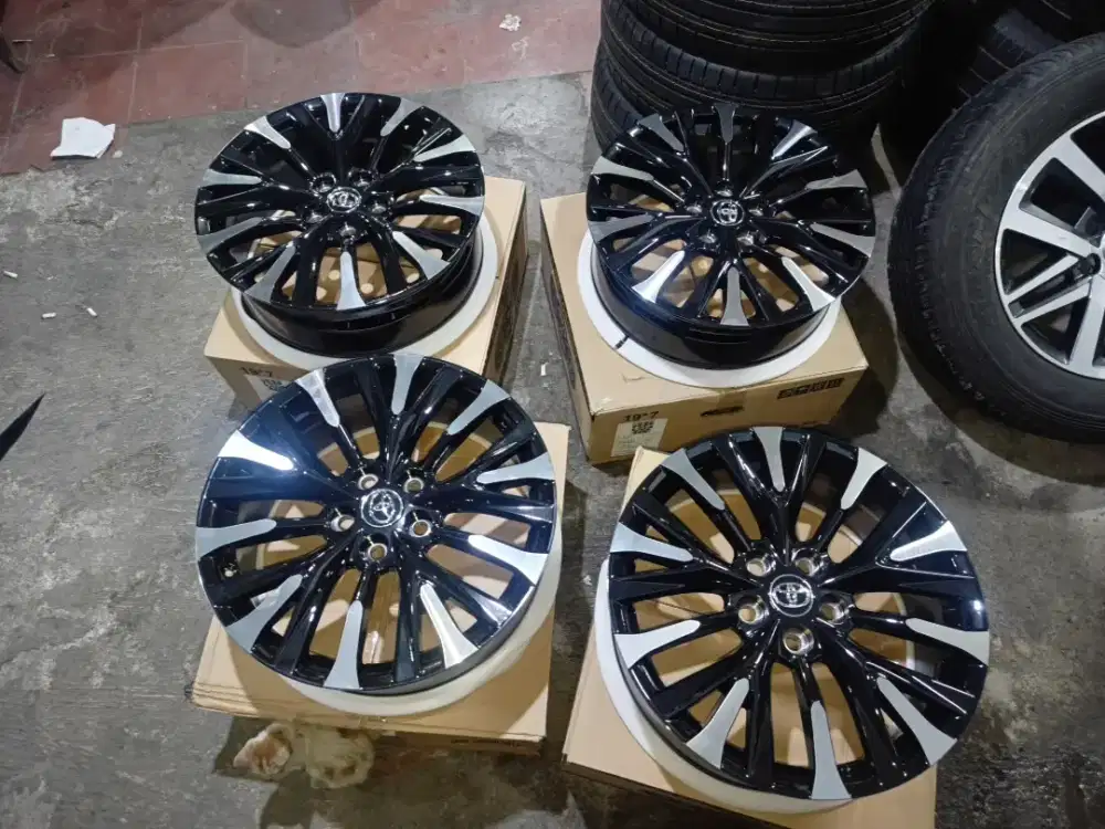 Dijual Velg Replika Alphard Terbaru 2026 Ring 19 Lebar 8,5in PCD 5×120