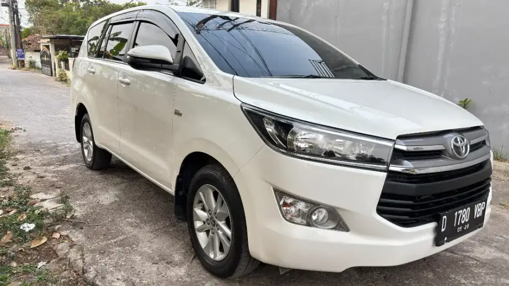 Dijual Innova Reborn G 2.0 Bensin MT 2018 Putih Full Ori
