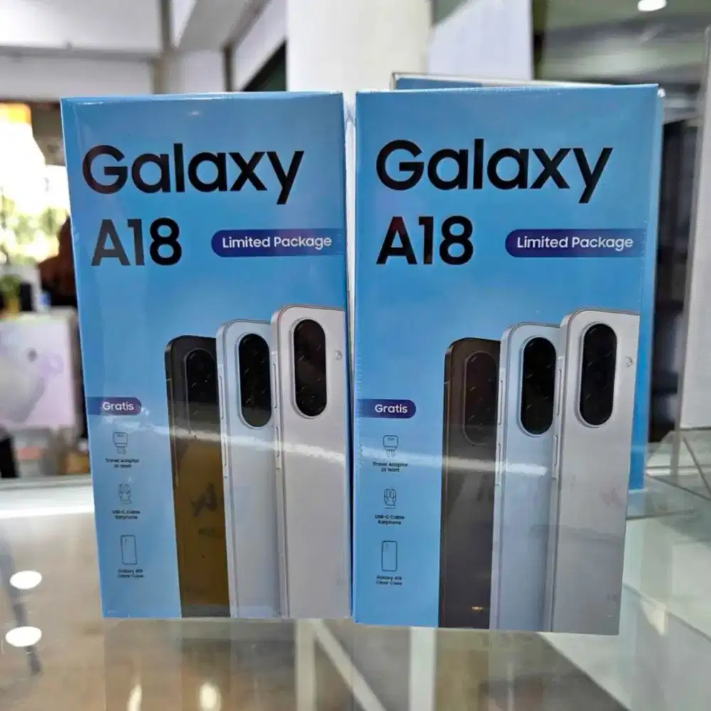 Samsung A18 4/128 8/128 Gb New Baru Murah Garansi Resmi SEIN 1 Tahun