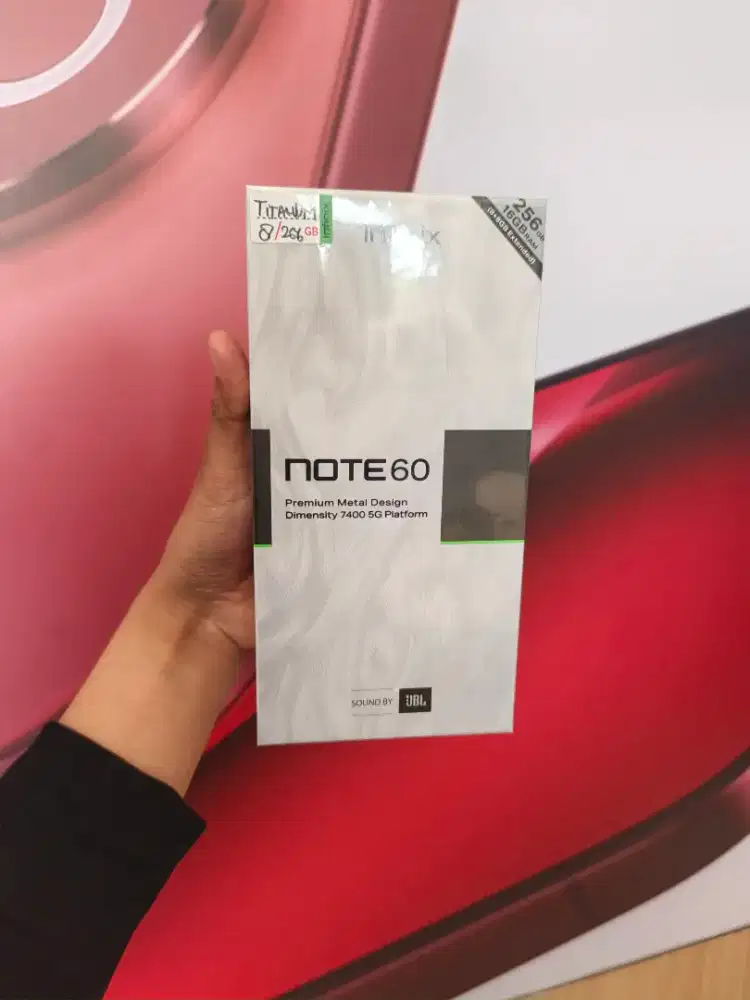 PROMO INFINIX NOTE 60 5G RAM 8/256