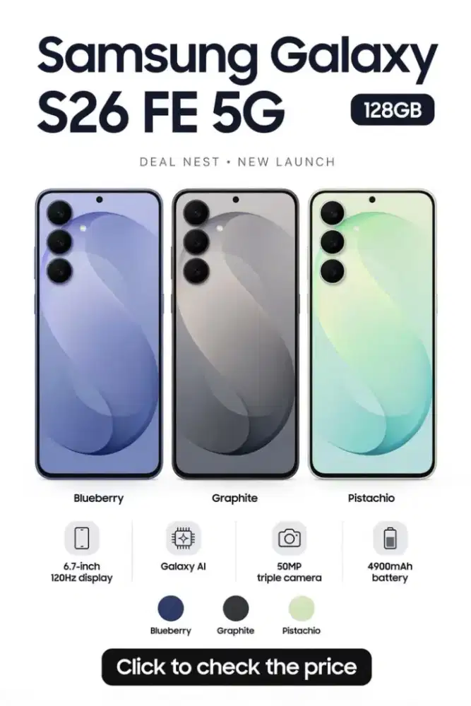 Cicilan ringan samsung s26 fe