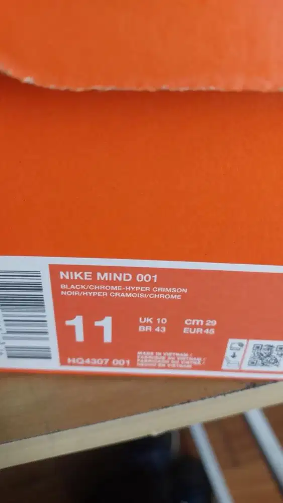 Nike mind 001 black